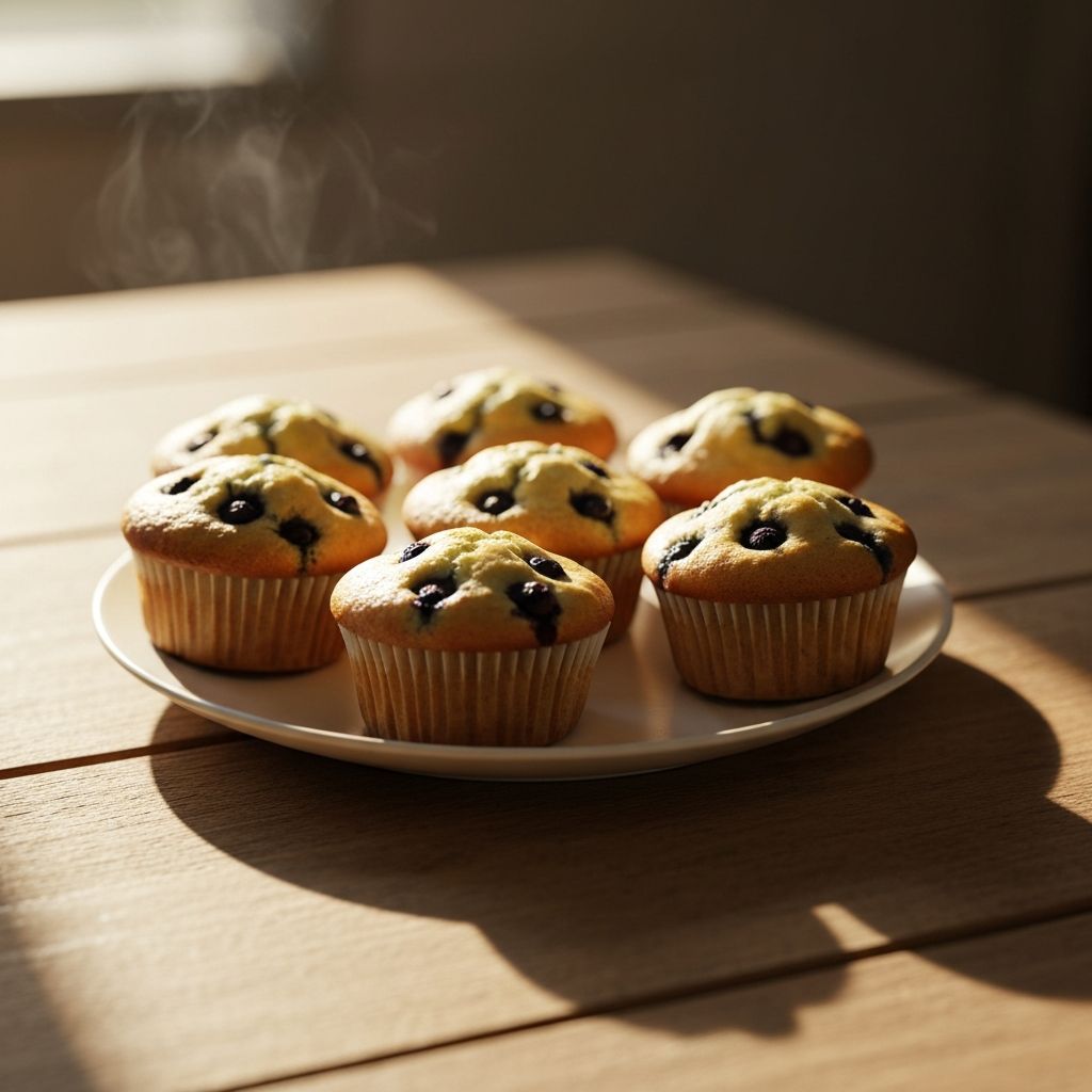 Blueberry muffins