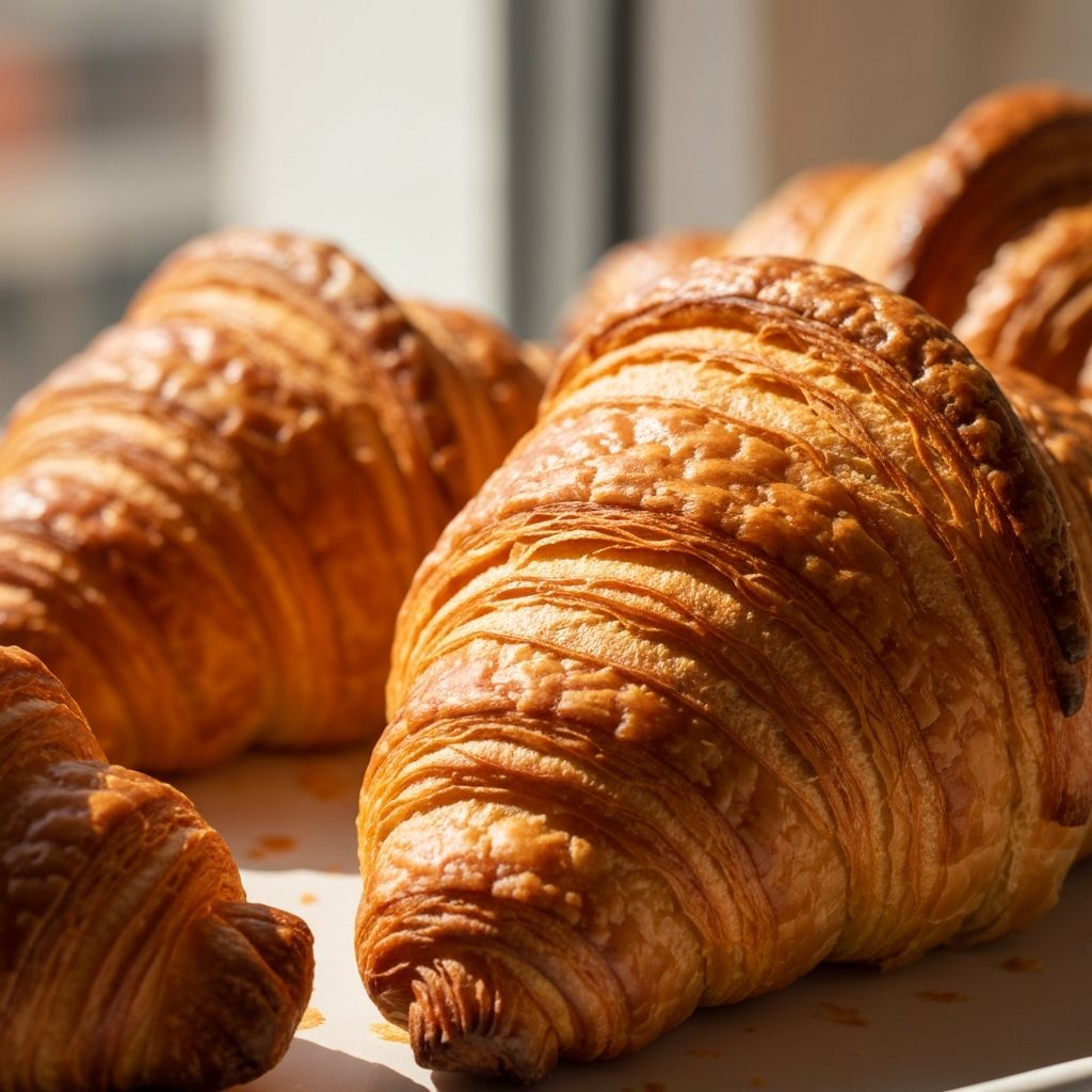 Butter croissants