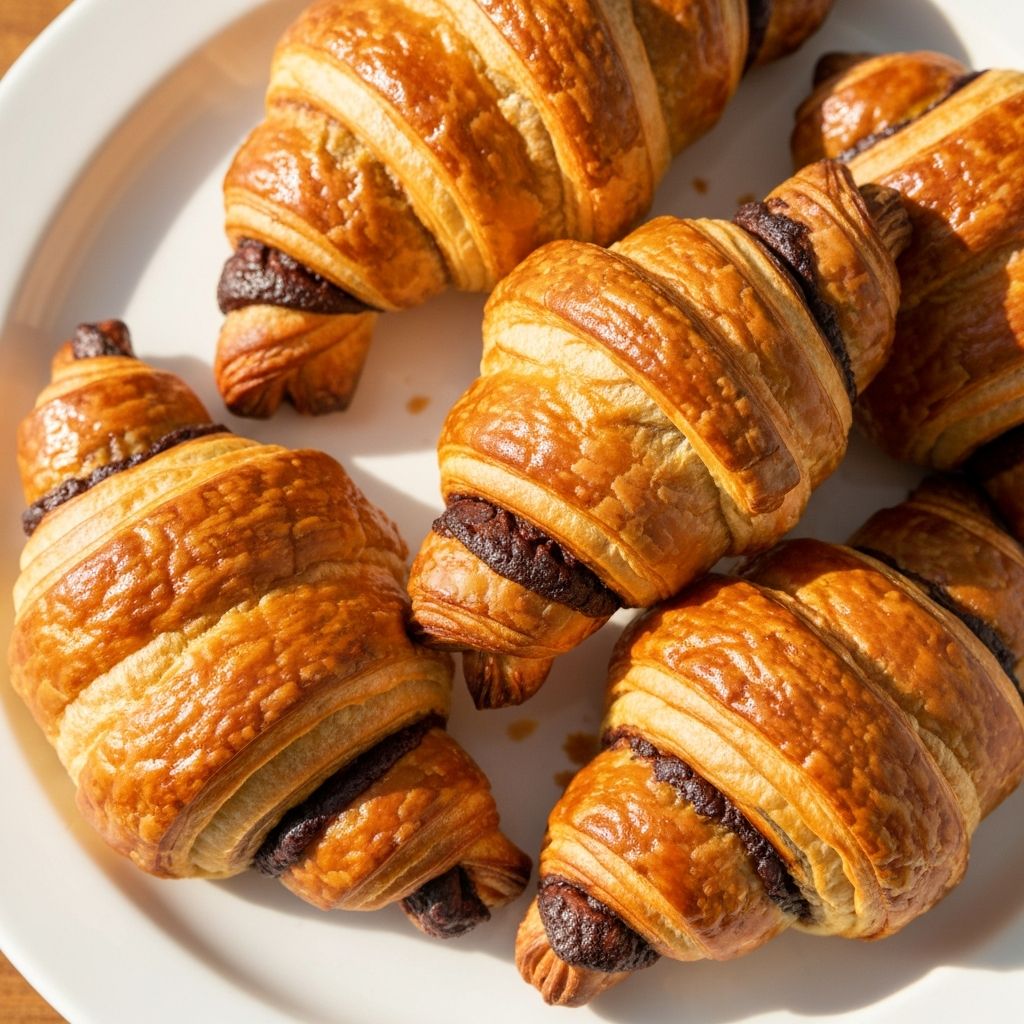 Chocolate croissants