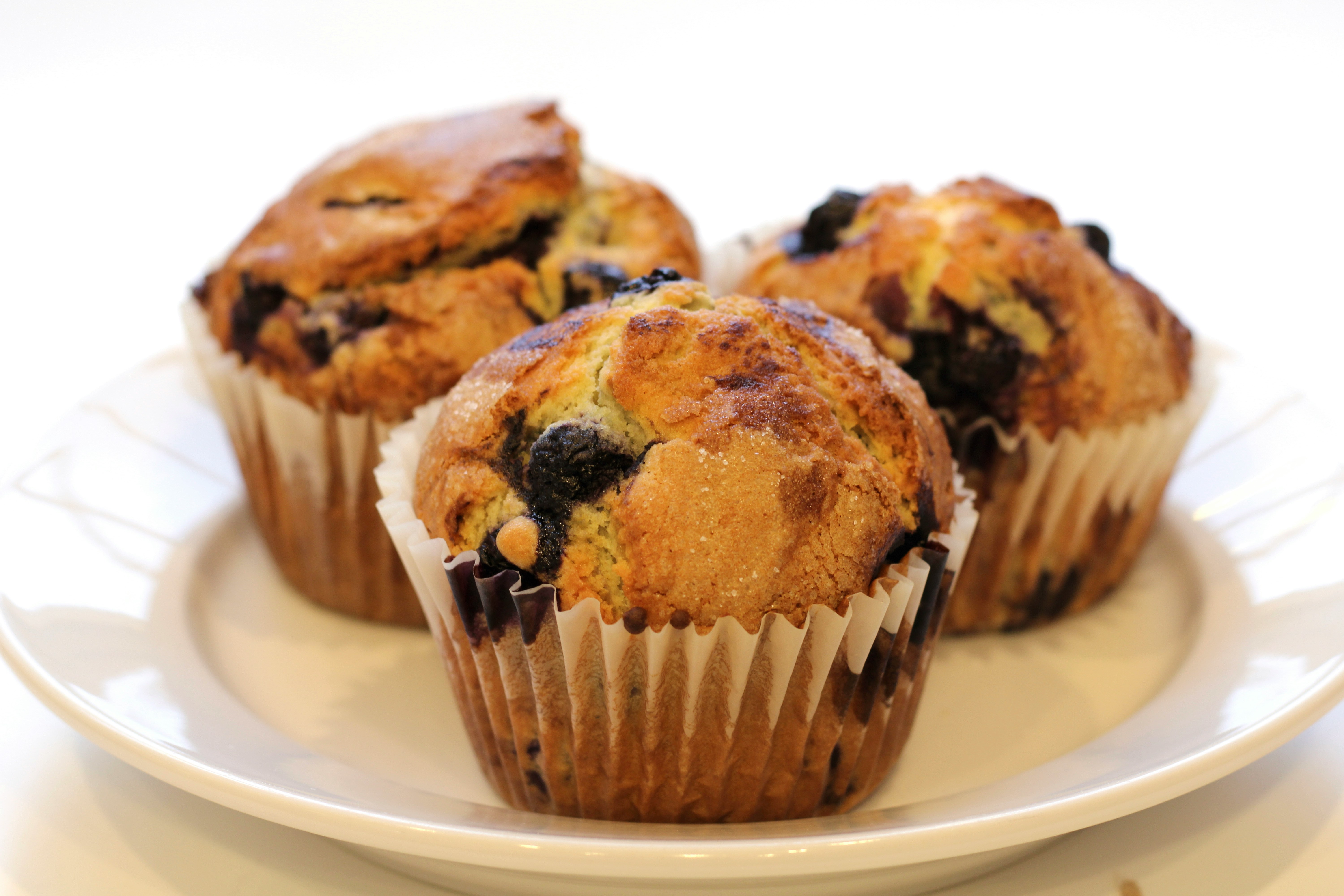 Delicious blueberry muffins